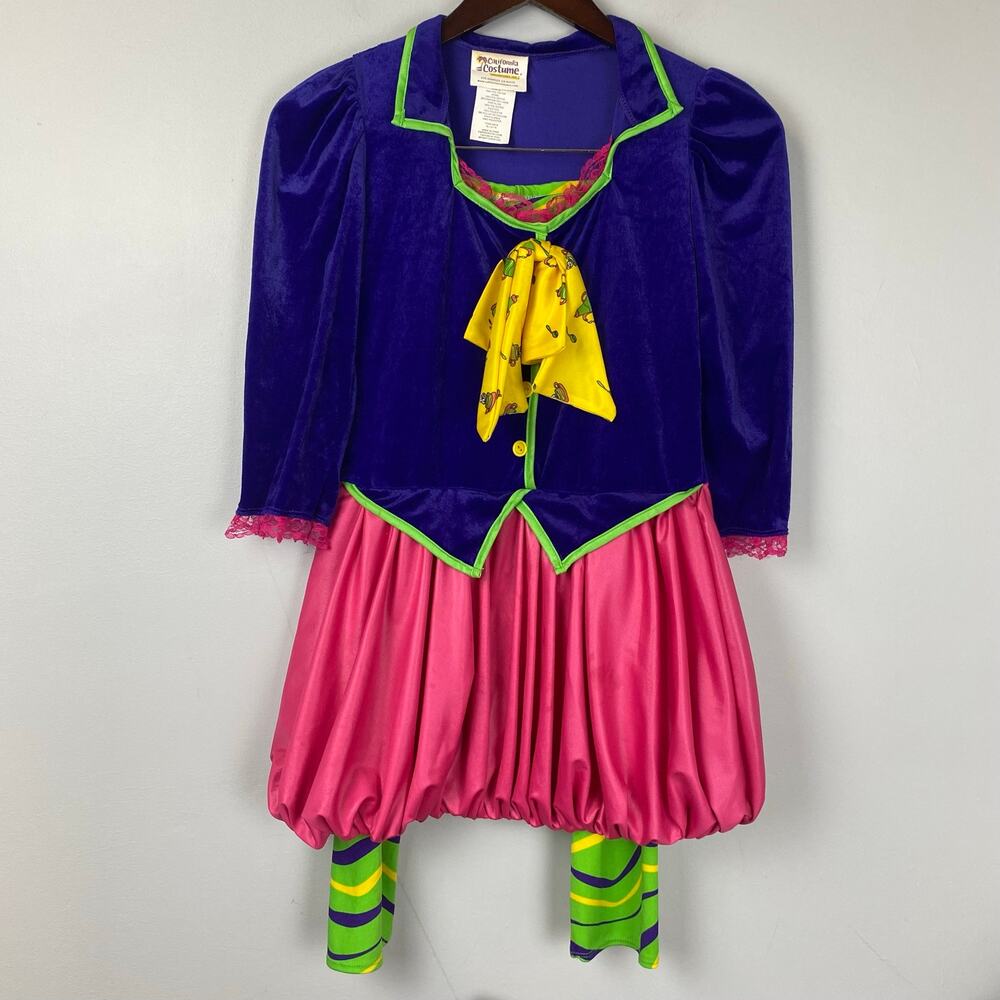Alice in Wonderland Mad Hatter Girls Costume Halloween California Costumes